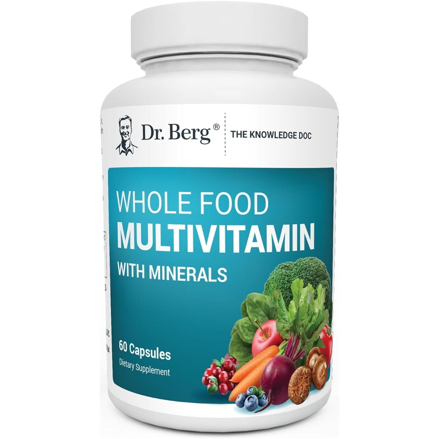 Dr. Berg Whole Food Multivitamin with Minerals - 60 Capsules