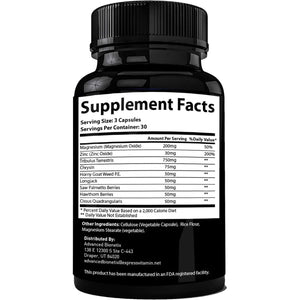 Testosterone Booster Male Enhancement for Men over the Age of 40* Increase Desire, Energy, Lean Muscle