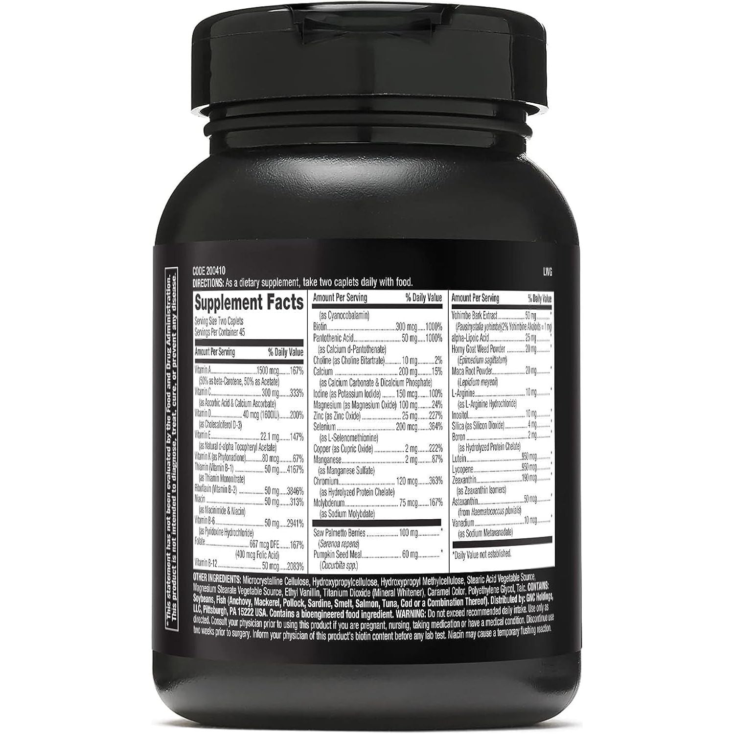 GNC Mega Men Prostate and Virility | Supports Optimal Sexual Health and Prostate Health | 90 Caplets