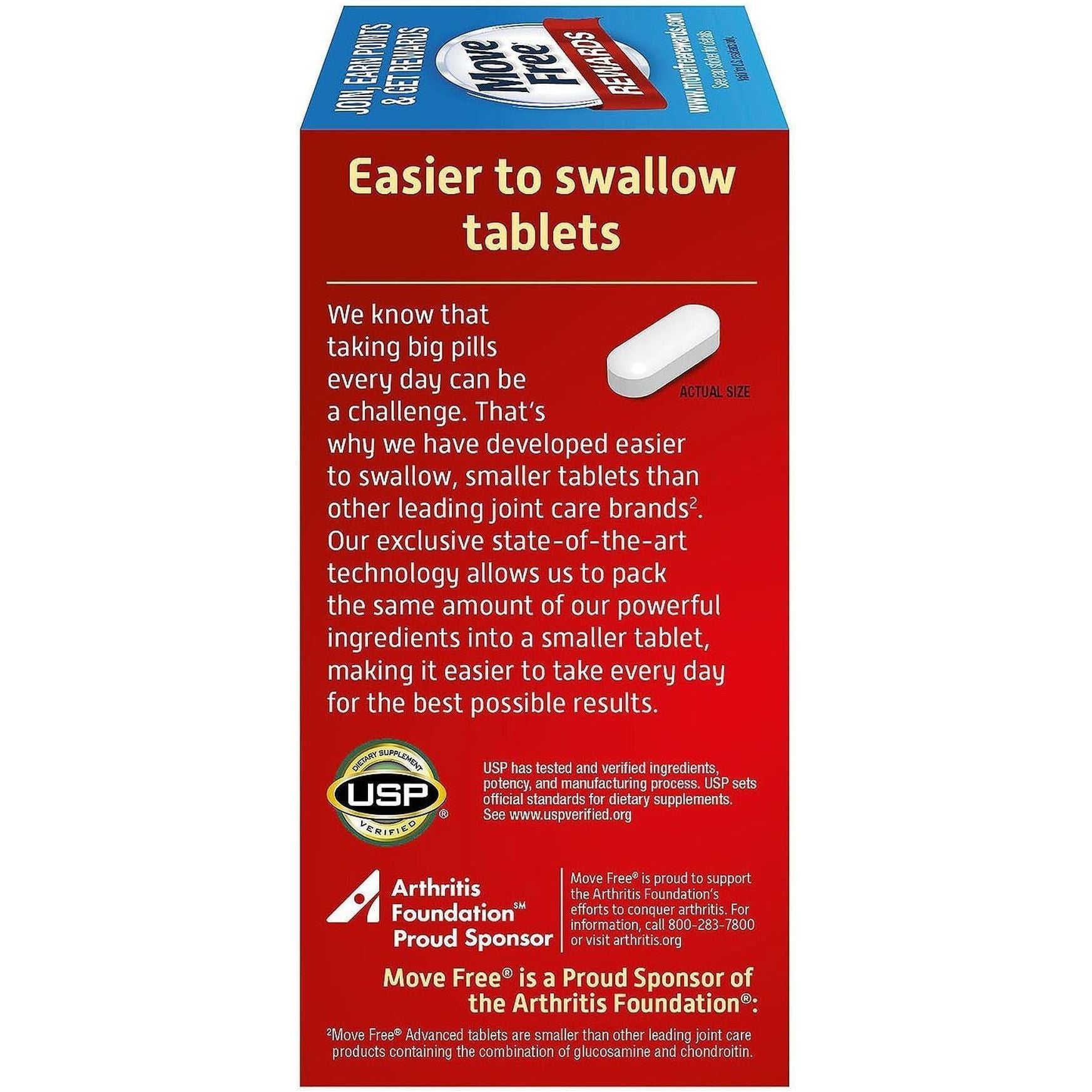 Move Free Advanced, Joint Health, Tablet (200 Count)