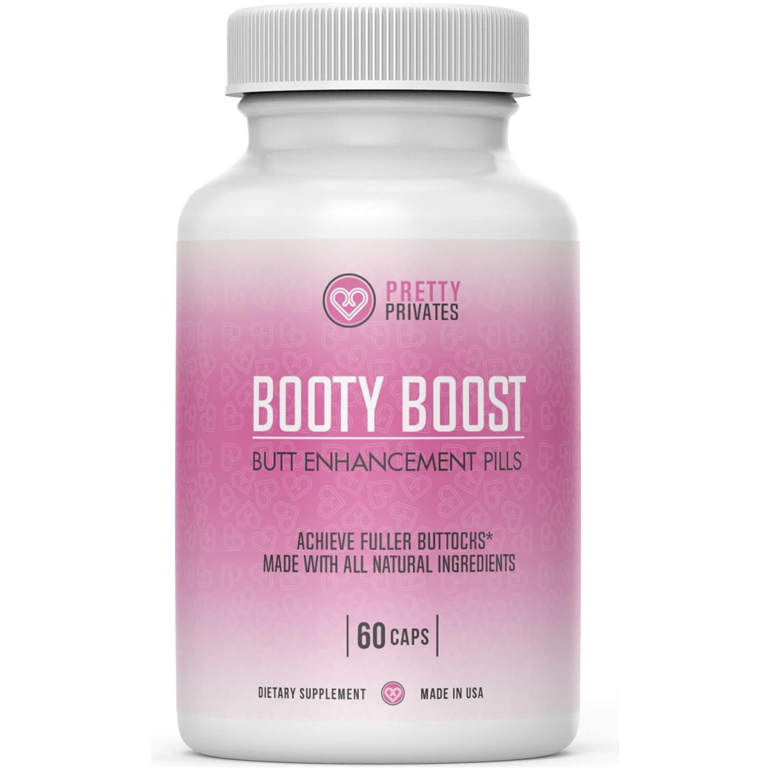 Pretty Privates Premium Butt Enhancement Pills - 60 Ct