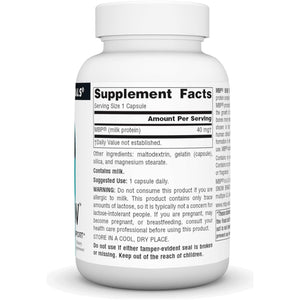 Source Naturals MBP Bone Renew - Milk Protein for Advanced Bone Density Support* - 120 Capsules