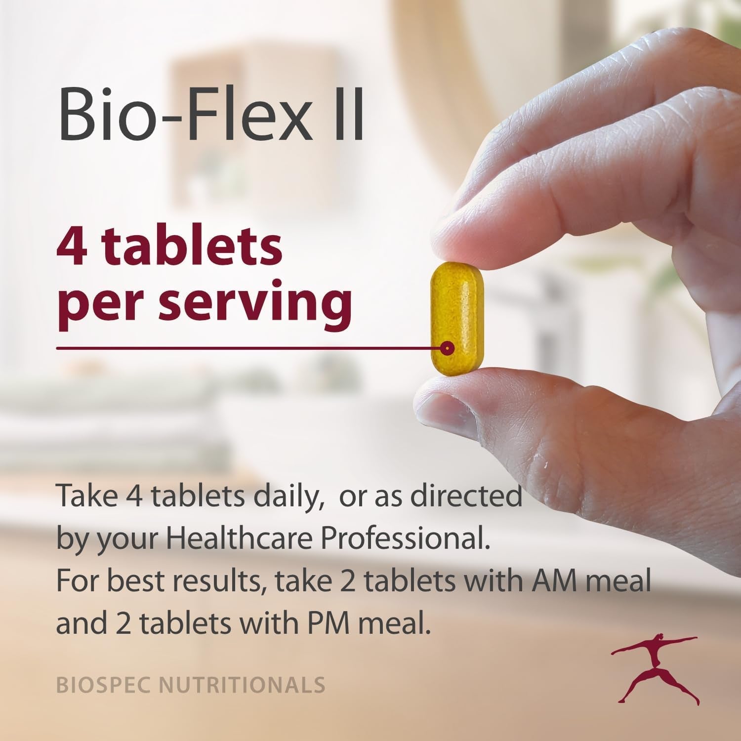 Bio-Flex II- Advanced Joint Support Supplement with Chondroitin and Glucosamine (120 Count)