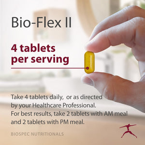 Bio-Flex II- Advanced Joint Support Supplement with Chondroitin and Glucosamine (120 Count)