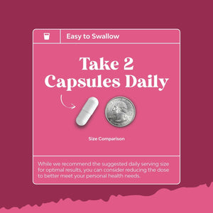 PMS Support Supplement for Women - for Period Cramps Relief, Menopause Bloating, Mood Swing – 60 Capsules