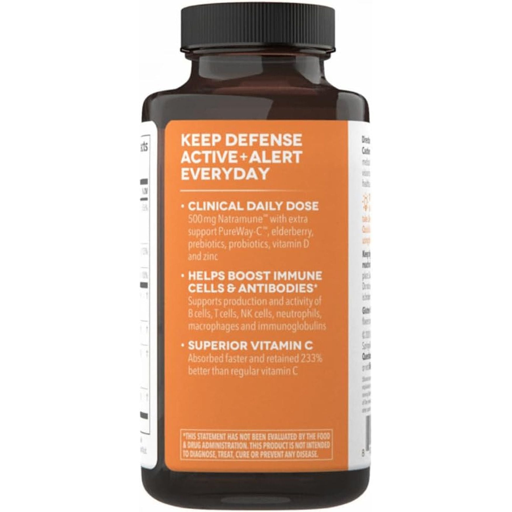 Lifeseasons Clinical Immunity - Immune System Booster - Pre + Probiotics - Increases Antibodies & Immune Cells 60 Capsules