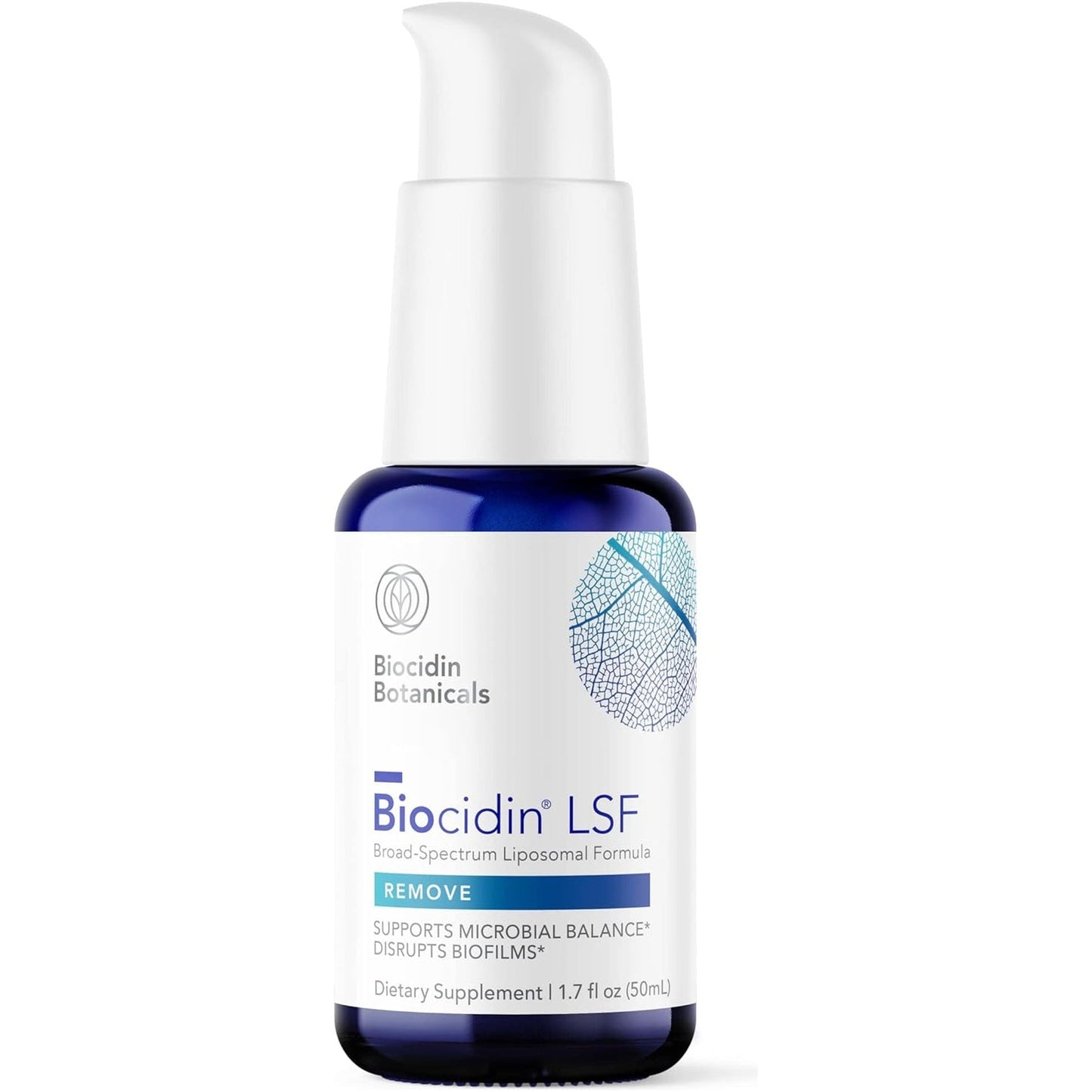 Bio-Botanical Research Biocidin Gut Cleanse + Digestive Health Formula - LSF Liposomal Liquid - Biofilm Disruptor with 18 Herbal Gut Health Supplements - Bioavailable for Optimal Absorption (50 Ml)