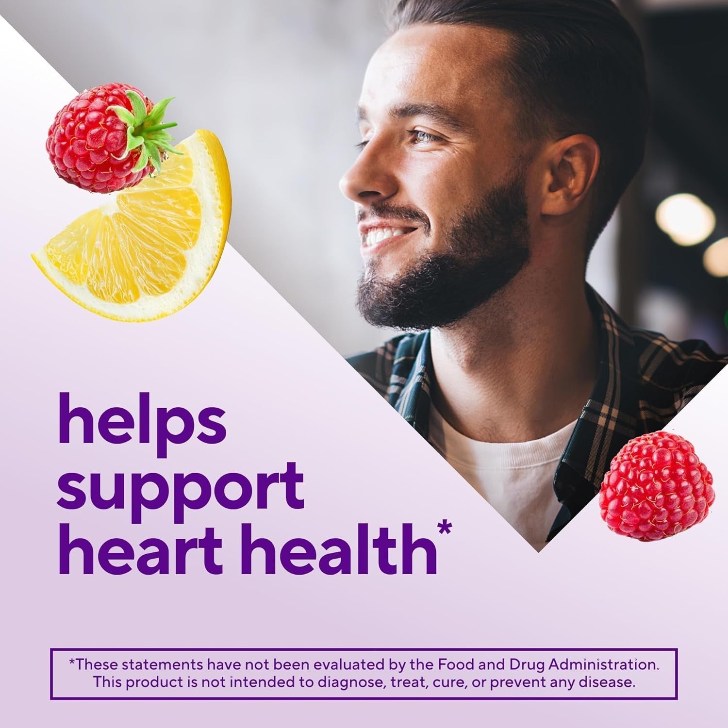 Vitafusion Omega-3 Gummy Vitamins, Berry Lemonade Flavored, Heart Health Vitamins 120 Count