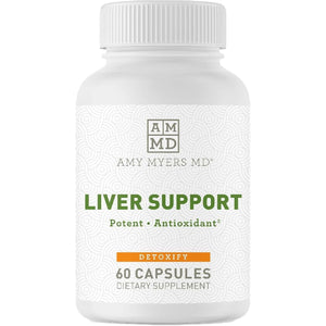 Amy Myers MD Liver Support - Features a Powerful Blend of Ingredients That Help Clean & Optimize Liver Function 60 Capsule