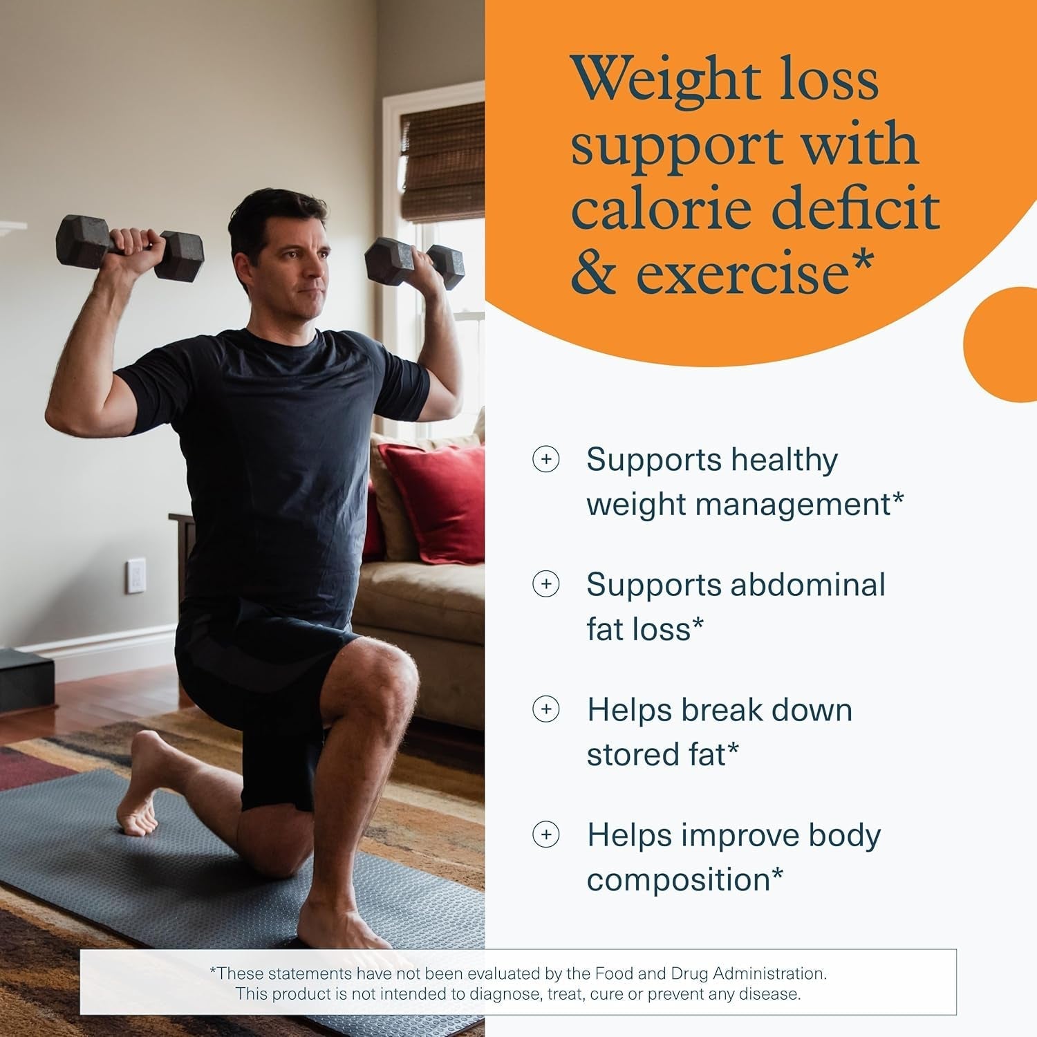 Youtheory Daily Fat Burner - Supports Body Composition & Metabolism - 60 Capsules