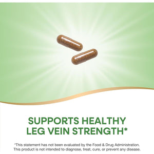 Nature'S Way Leg Veins, Supports Healthy Leg Vein Strength*, 120 Vegan Capsules