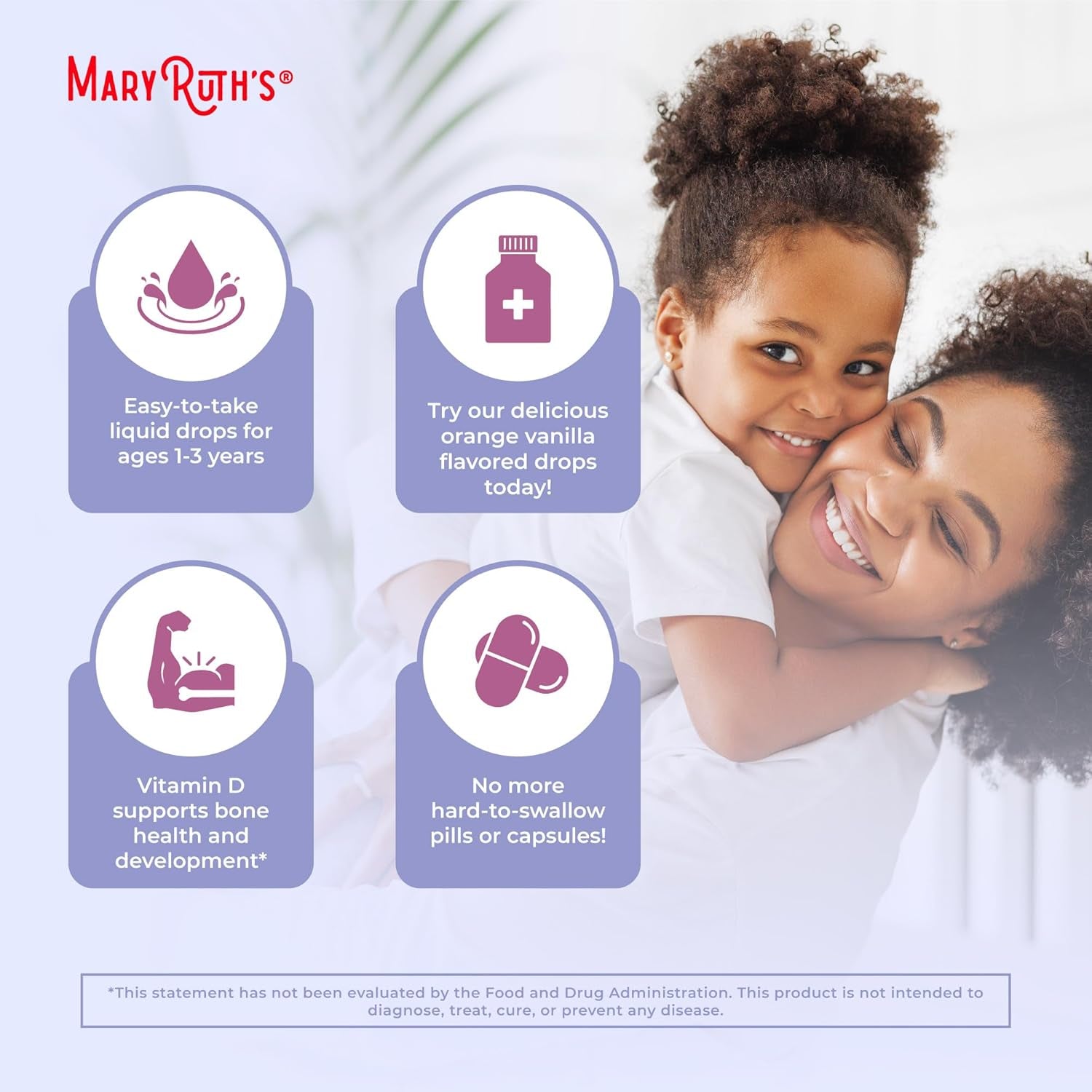 Maryruth Organics Kids Multivitamin for Toddlers for Kids Ages 1-3 | Toddler Immune Support & Overall Wellness | 2 Fl Oz