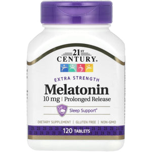 21St Century Melatonin 10 Mg Prolonged Release 120 Count