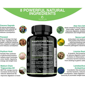 THE ENCLARE NUTRITION Colon Cleanser Detox. Premium 15 Day Fast-Acting Diet Pills