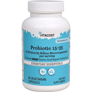 Vitacost Probiotic 15-35 - 35 Billion CFU** - 60 Vegetarian Capsules