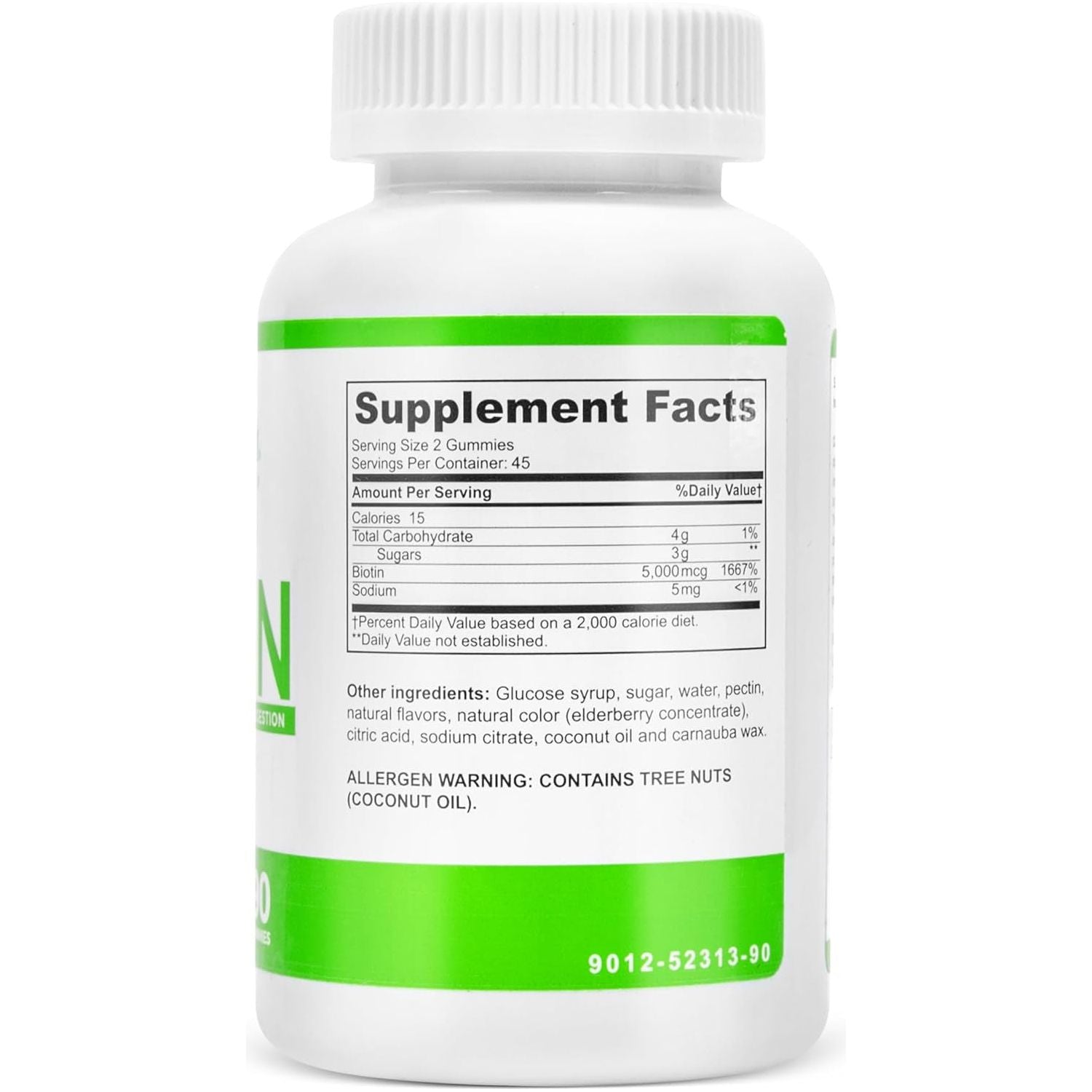 Barislim Bariatric Vitamin Biotin Gummies for Patients after Weight Loss Surgery - 90 Fruit Chews