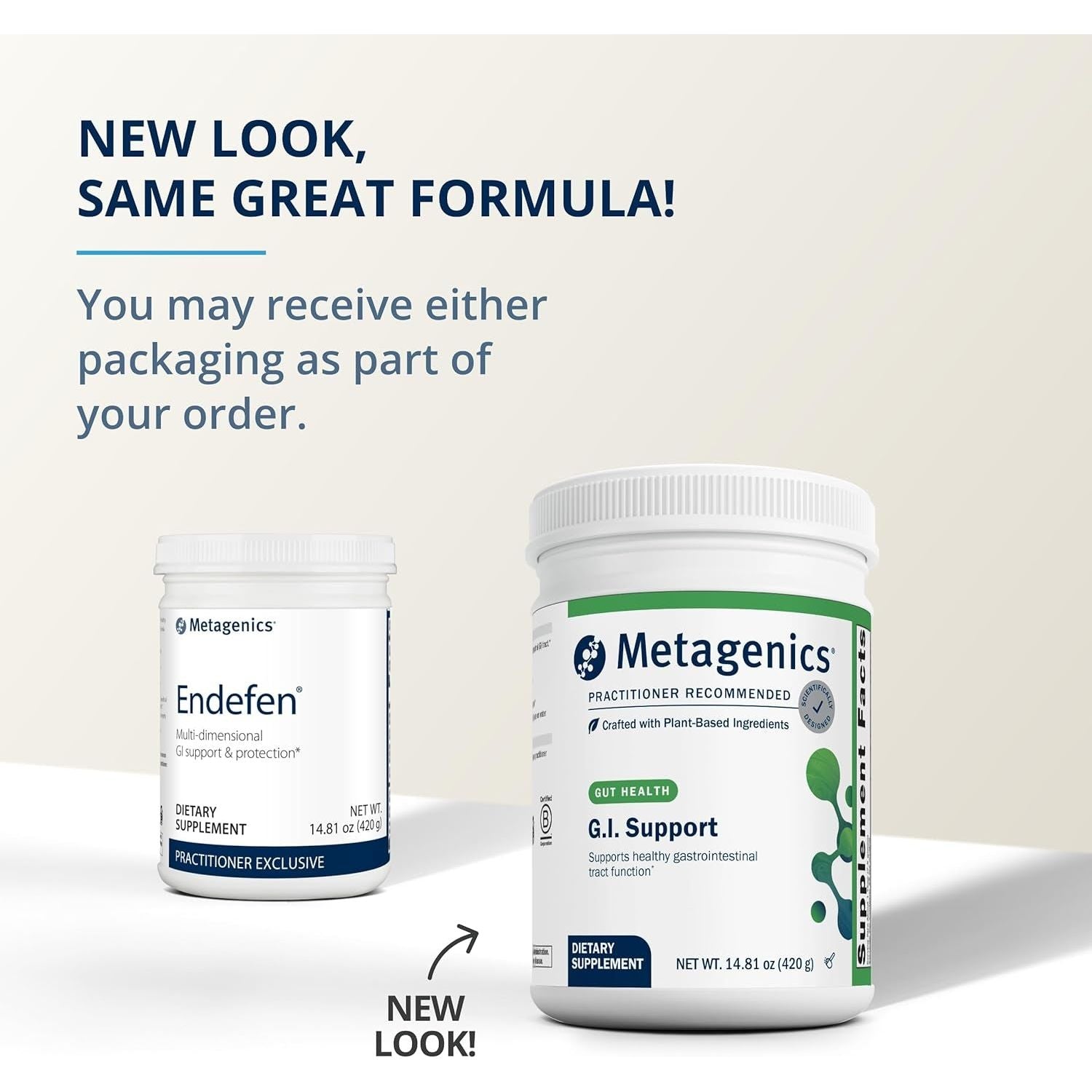 Metagenics G.I. Support - Gastric Mucosa Support - Antioxidants Supplement 14.81 Oz