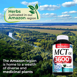 FITO MEDIC'S Lab | Mct Oil | Ultra High Absorption.| 180 Softgels/3600 Mg 