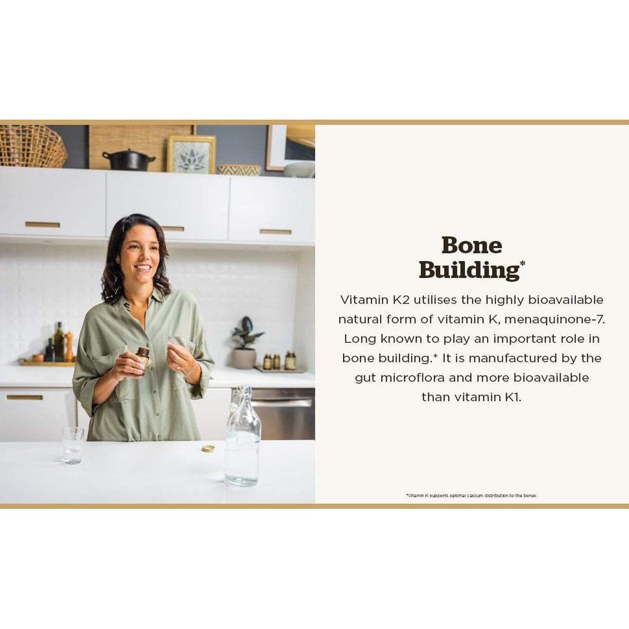 Solgar Vitamin K2 MK7 100Mcg - Supports Bone Health Natural Whole Food Source 50 Count