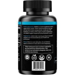 NMNH Supplement 250MG Pure Dihydro-Nicotinamide Mononucleotide for Anti-Aging & Energy