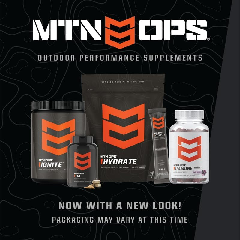 MTN OPS Slumber Gummies Sleep Aid 120 Melatonin Gummies