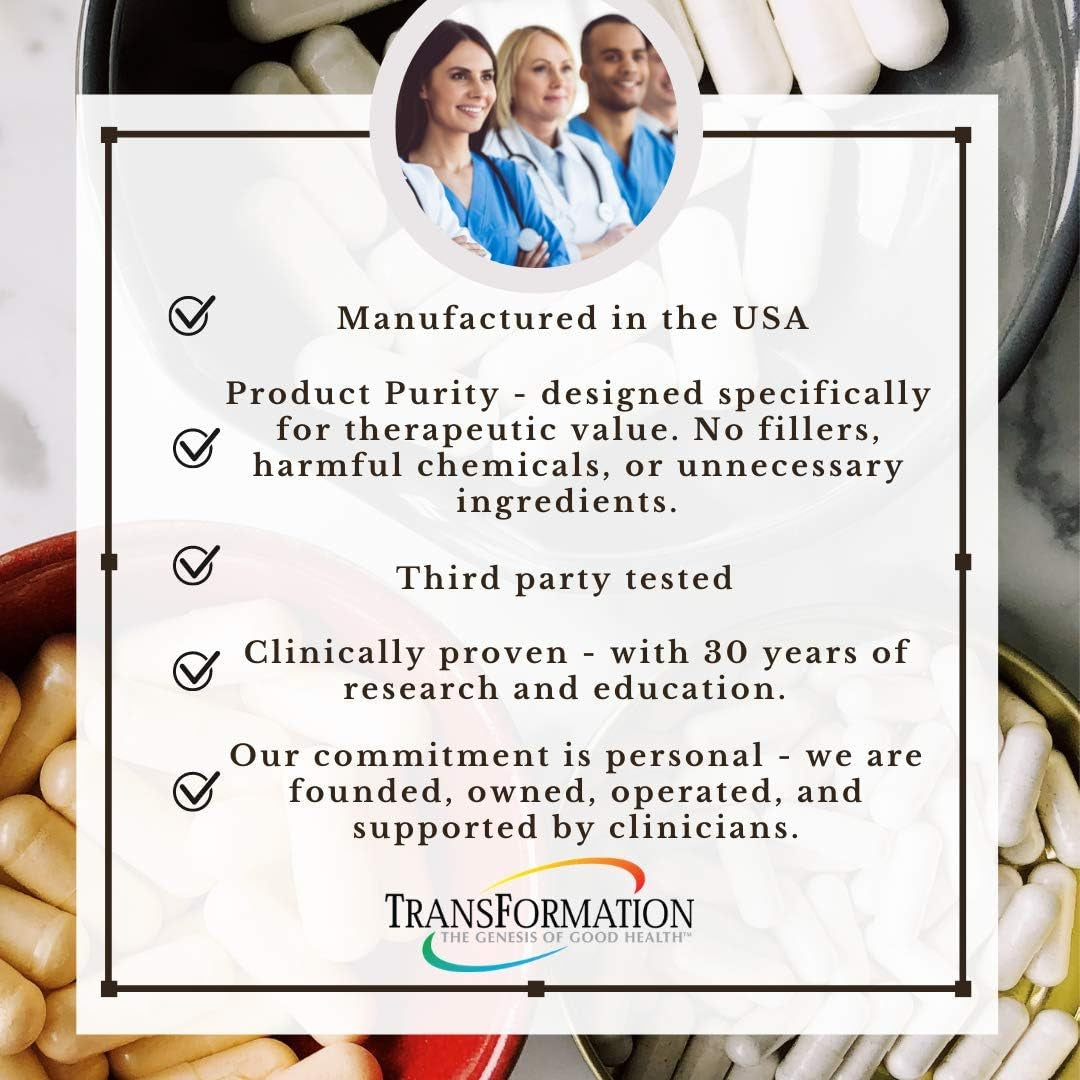Transformation Enzyme - Supports Digestive and Immune System Health, And Enhances Performance of Pancreas and Liver, (120 Capsules)