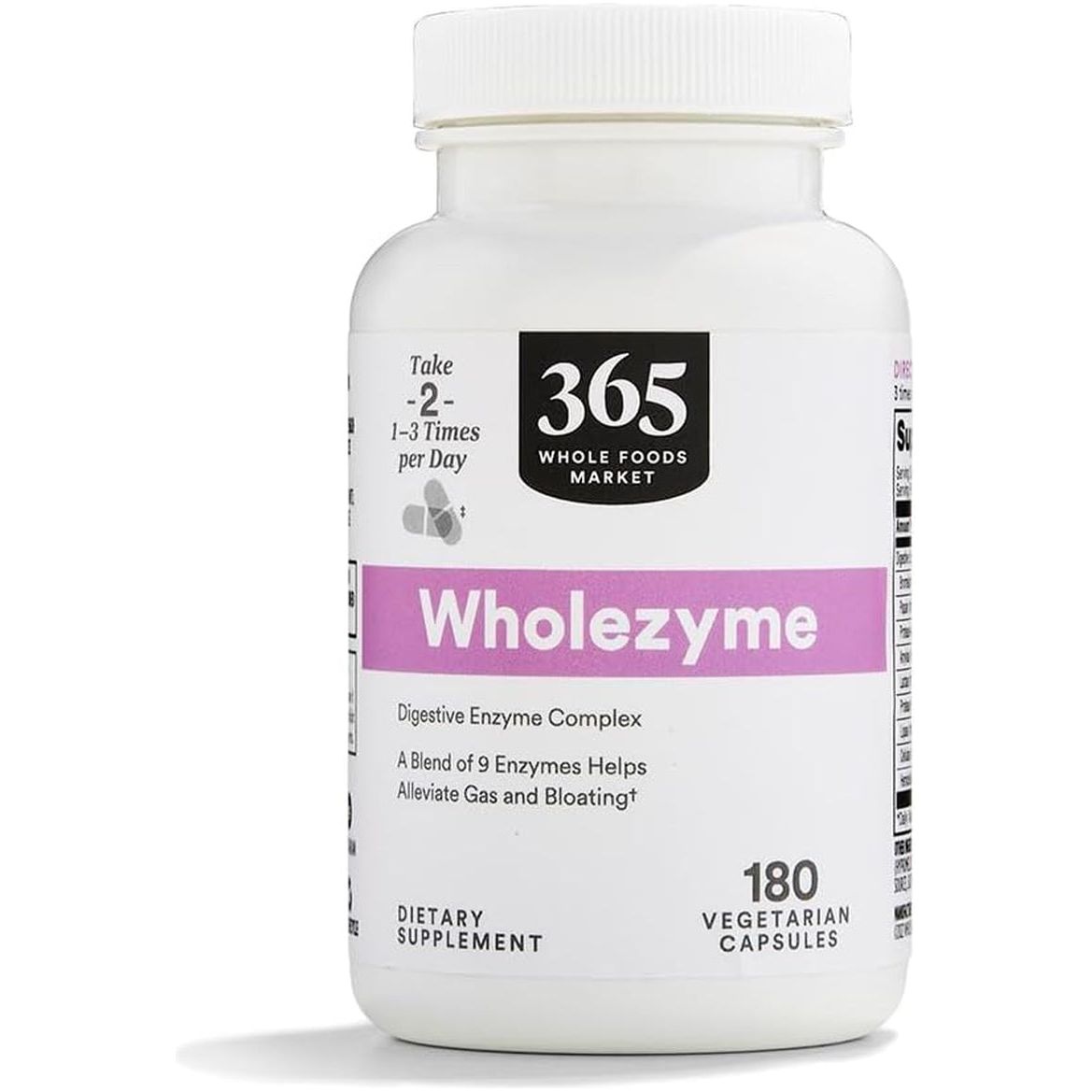 Whole Foods Market, Wholezyme, 180 Count