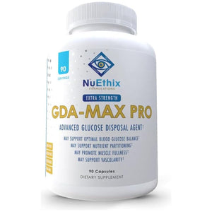 Nuethix Formulations GDA-MAX PRO, Double Berbine HCL Supplement, 90 Count