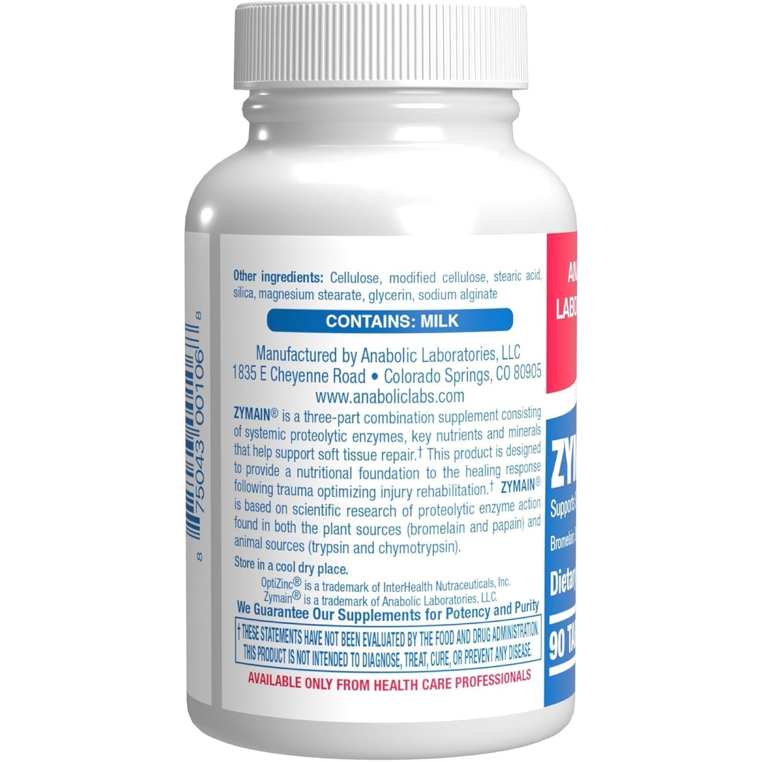 Cartilage Ligament and Tendon Supplement for Enhanced Comfort &  Mobility Zymain 90 Support