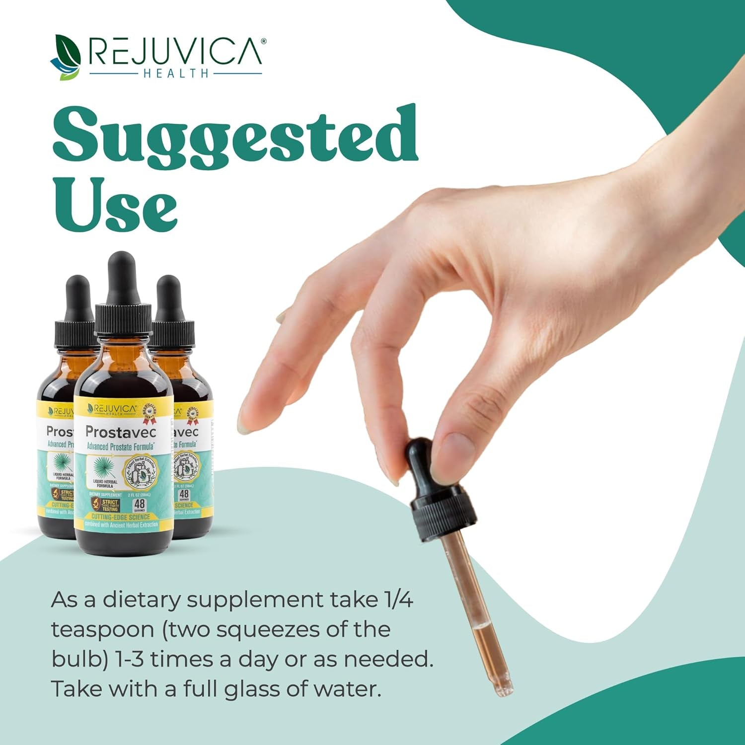 Prostavec - Advanced Prostate Support Supplement - Pygeum, Saw Palmetto, Stinging Nettle, Turmeric, Damiana & More!