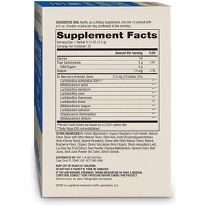 Dr. Mercola Complete Probiotics Powder Packets, 30 Servings 70 Billion CFU