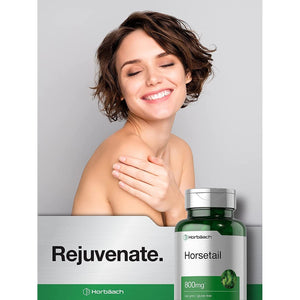 Horbäach Horsetail Herb Capsules 800Mg | 180 Count