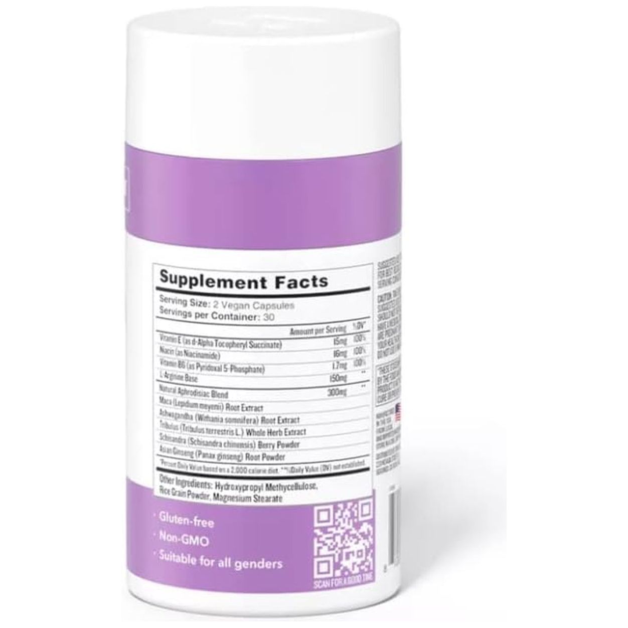 Health by Habit Libido Blend - Natural Aphrodisiac Blend with Maca, Ashwagandha (60 Capsules)