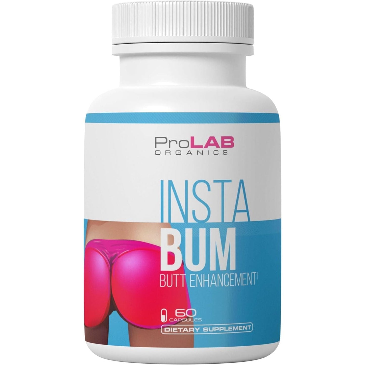 Instabum Bum Enhancement Pills – Lift, Shape, and Fill Glutes – Fast Growth for Bigger Butt and HIPS