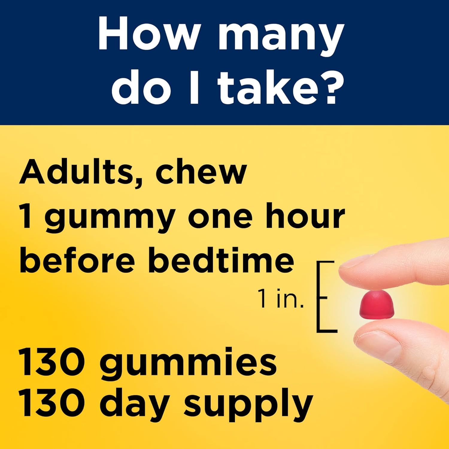 Nature Made Melatonin 2.5 Mg Gummies 130 Day Supply