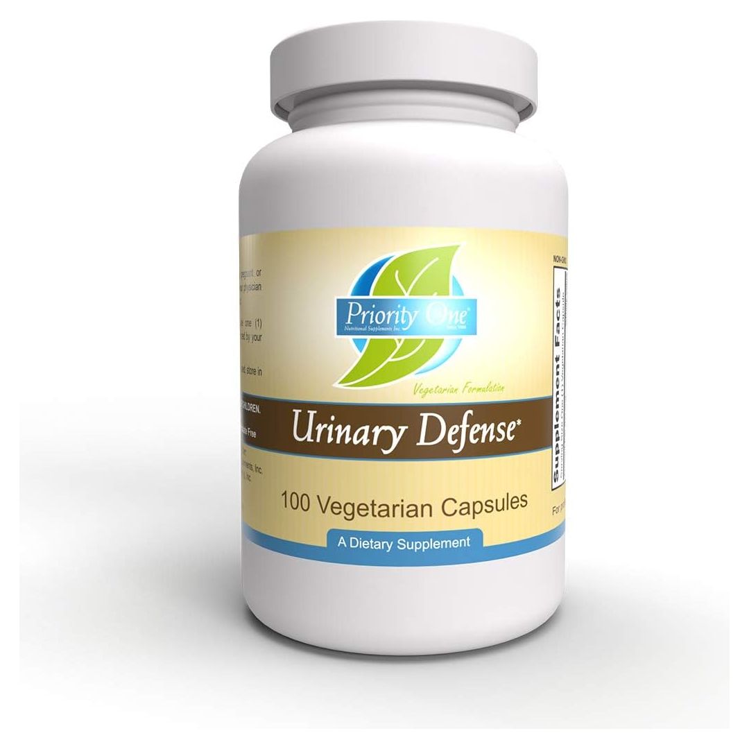 Priority One Vitamins Urinary Defense 100 Vegetarian Capsules - Supports Healthy Urinary System.*
