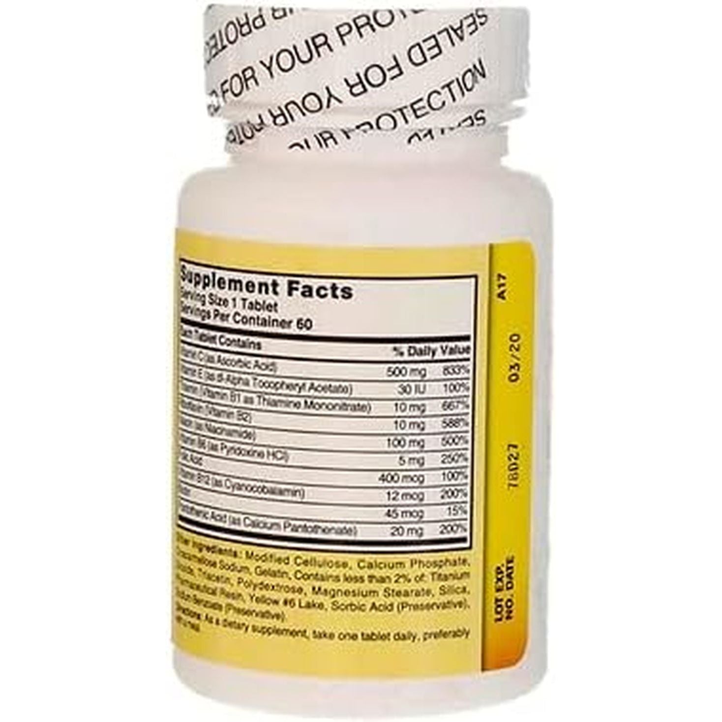 Nature'S Blend Stress Formula Vitamins 60 Tabs
