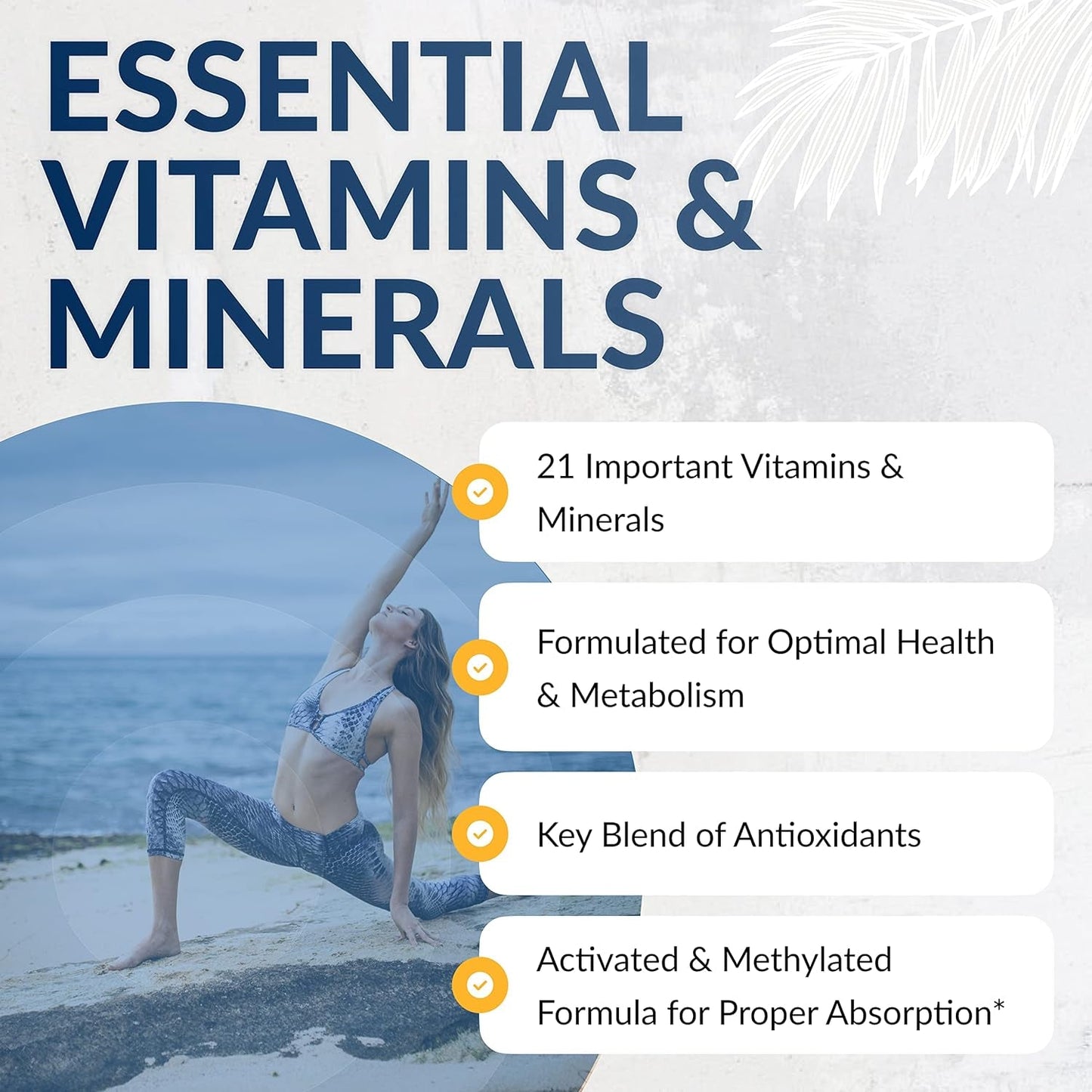 Equilife - Daily Activated Multi-Vitamin, 21 Essential Vitamins & Minerals (30 Servings)