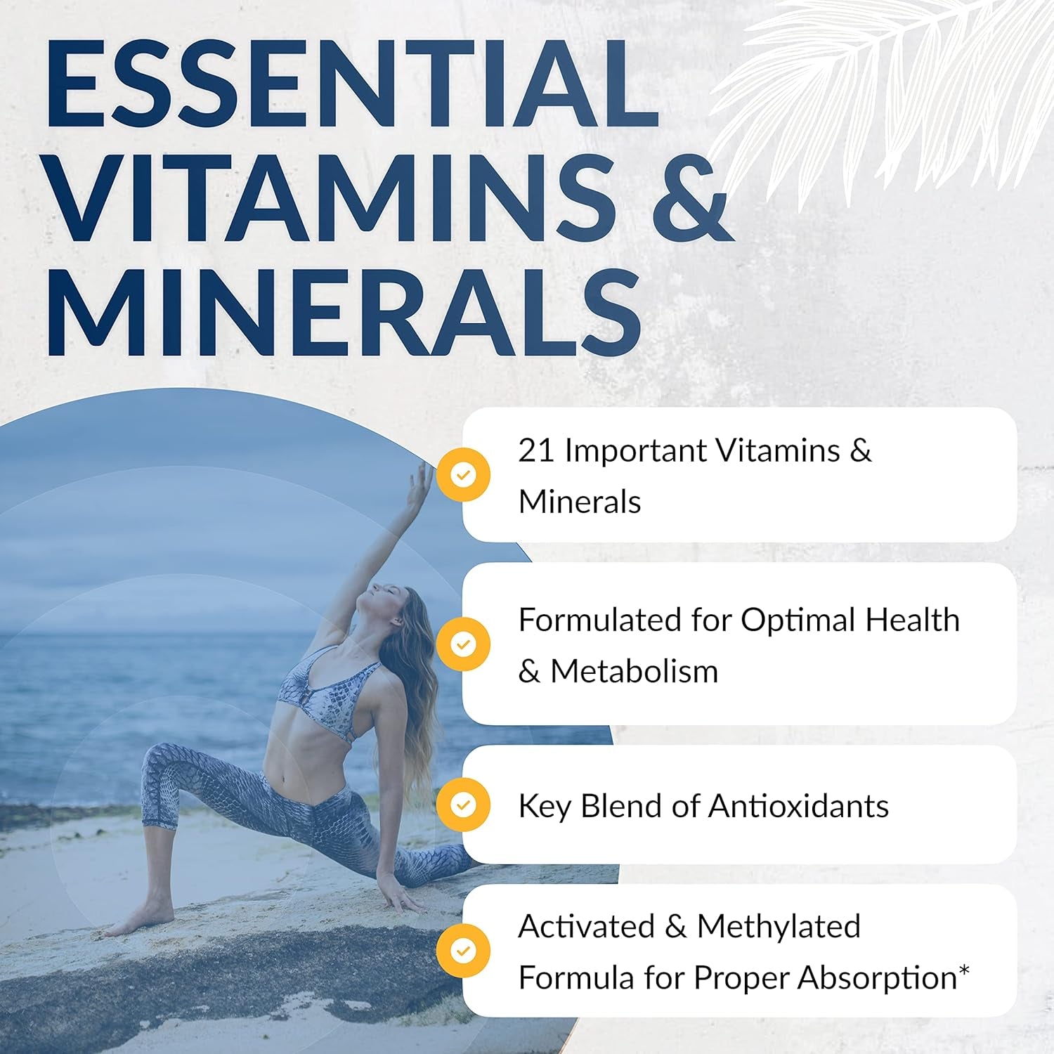 Equilife - Daily Activated Multi-Vitamin, 21 Essential Vitamins & Minerals (30 Servings)