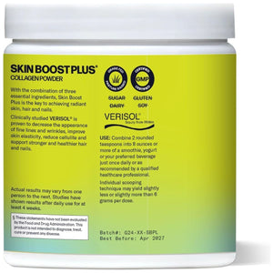 Sparkle Wellness Skin Boost plus (No Flavor) | Collagen Powder Supplement [30-Servings]