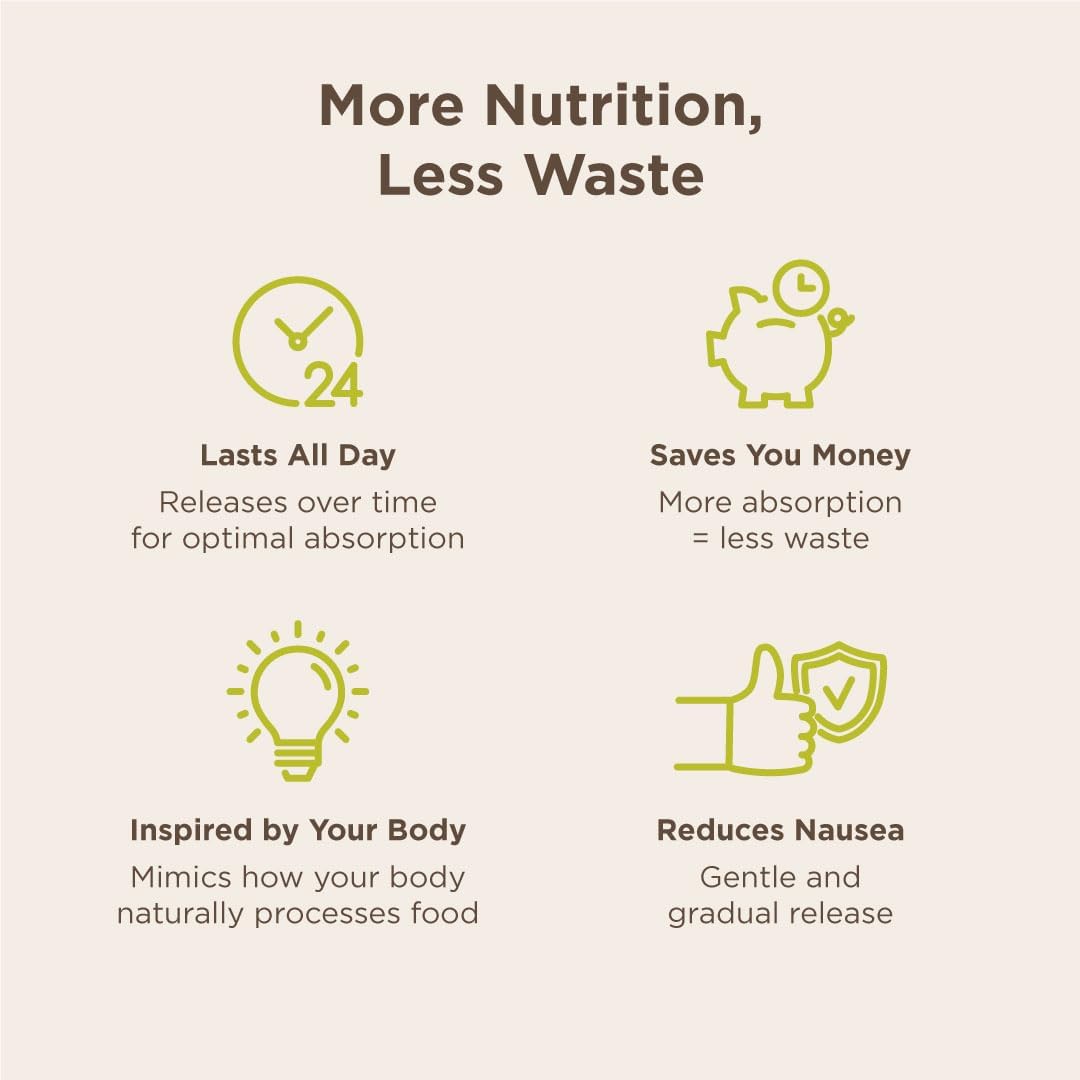 ENDUR-VM - without IRON – Sustained-Release Daily Multi-Vitamin - 60 Tablets