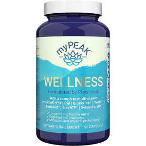 Wellness Award-Winning Vegan Multivitamin - Immunity Booster, All-In-One for Men and Women, 90 Count