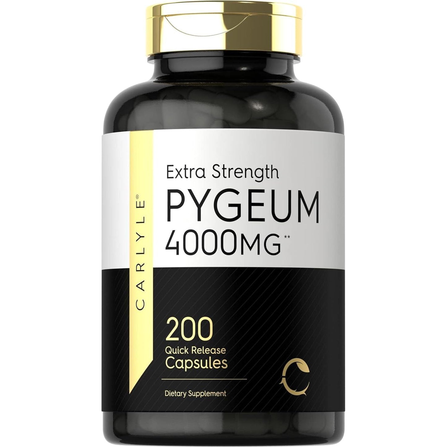 Carlyle Pygeum Africanum Bark | 200 Capsules | High Potency Extract
