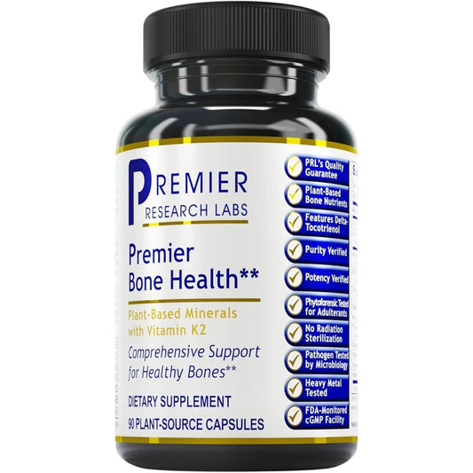 Premier Research Labs Premier Bone Health with Vitamin K2 - 90 Capsules