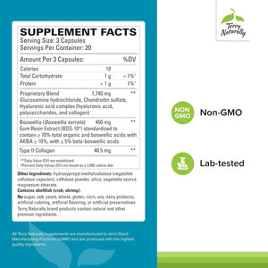 Terry Naturally Be Mobile -  Joint Support Supplement - 60 Capsules/20 Servings 