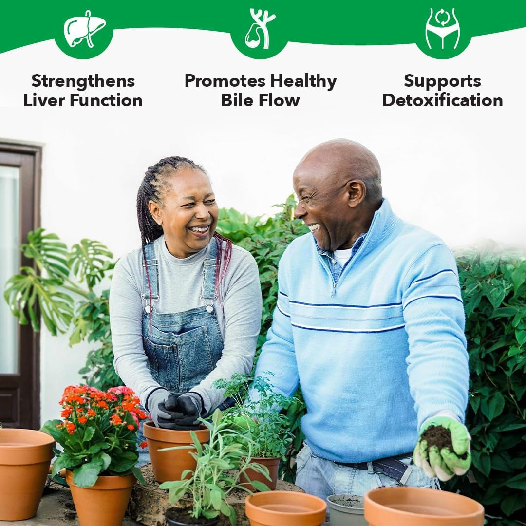 Lifeseasons Puri-T - Liver Cleanse & Detox Support Supplement - Supports Tissue Regeneration & Healthy Bile Flow - 60 Capsules