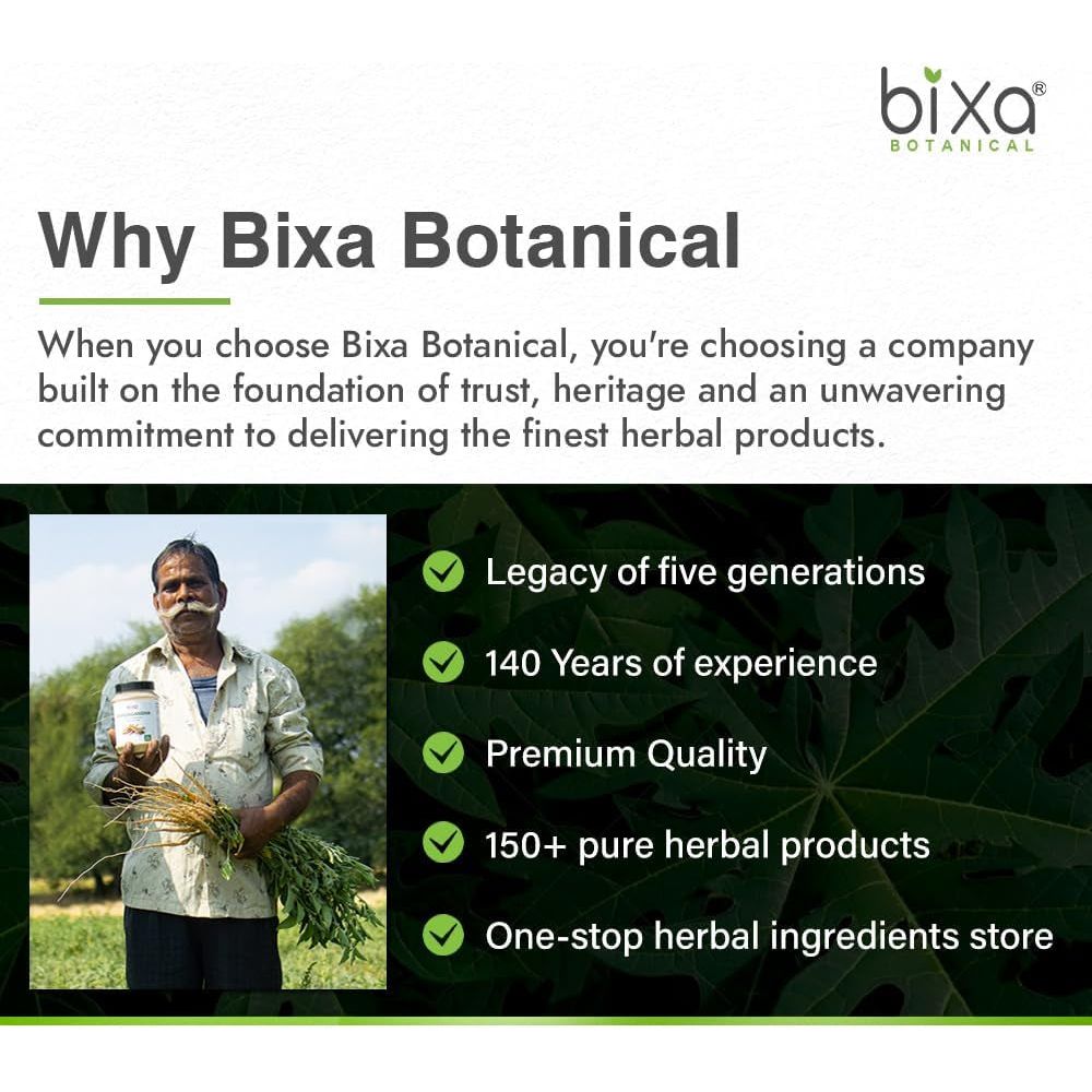 Bixa BOTANICAL Pellitory Root Powder 7 Oz | Gluten Free, Non-Gmo, Steam Treated, Vegan, 100% Pure.