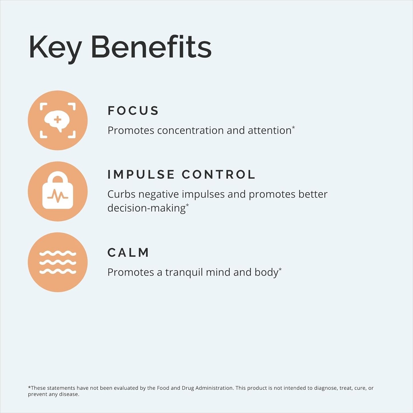 BRAINMD Dr Amen Attention Support - Promotes Mental Focus & Impulse Control - 30 Servings