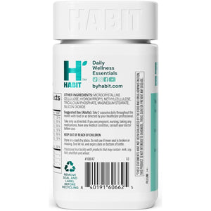 Habit PMS Support Supplement for Women - Supports Premenstrual Symptoms & Stress, Hormone Balance (60 Capsules)