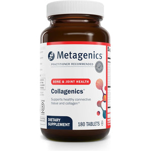 Metagenics Collagenics Nutritional Supplement Support for Connective Tissue and Collagen Tablet - 180 Count
